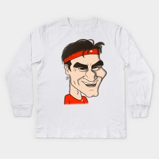 Roger Federer Kids Long Sleeve T-Shirt